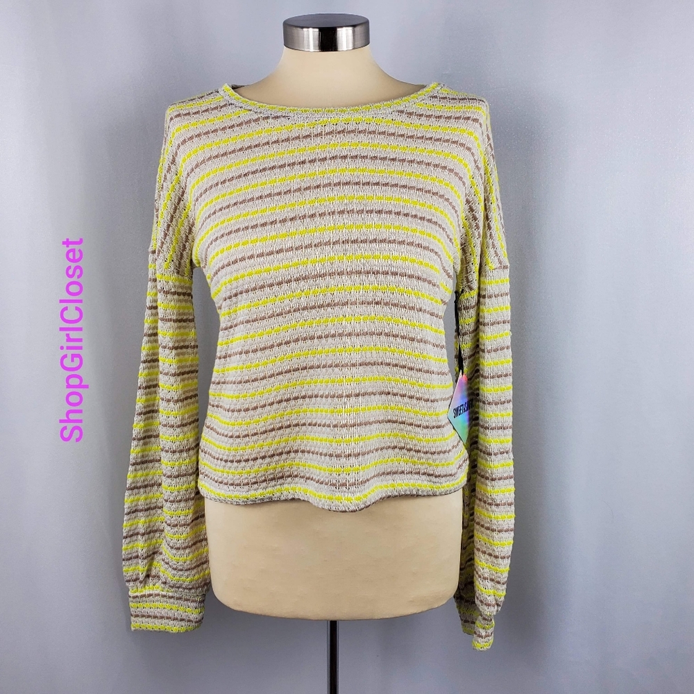 💥Just In💥Sweet & Sinful Crop Sweater...Sz L Jr